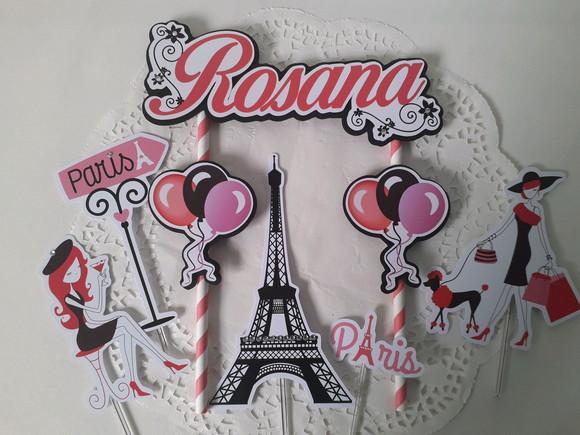 Topo de Bolo Paris