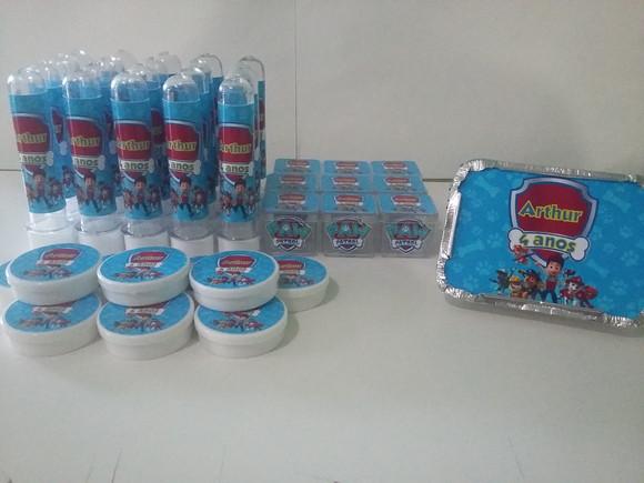 Kit Personalizado 80 Peças-patrulha Canina