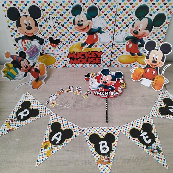 Kit Festa Só Um Bolinho Mickey