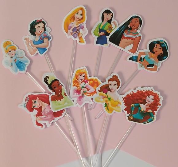 Toppers Busto Princesas da Disney