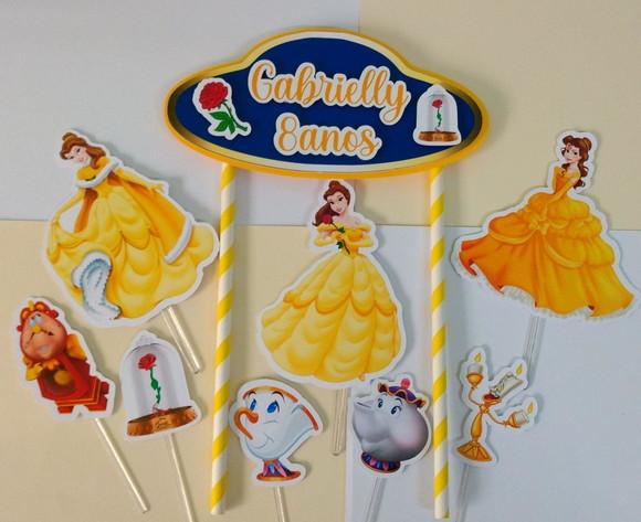 Topo De Bolo/cake Topper Bela 1