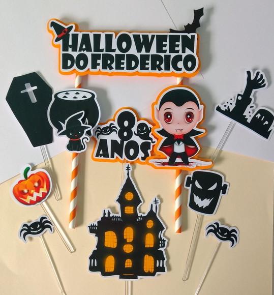 Topo de Bolo/cake Topper Halloween