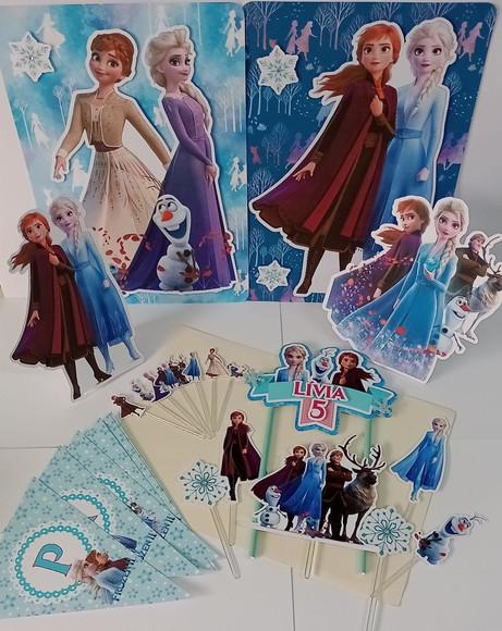 Kit Festa Só Um Bolinho Frozen 2