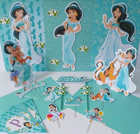 Kit Festa Só Um Bolinho Princesa Jasmine 2