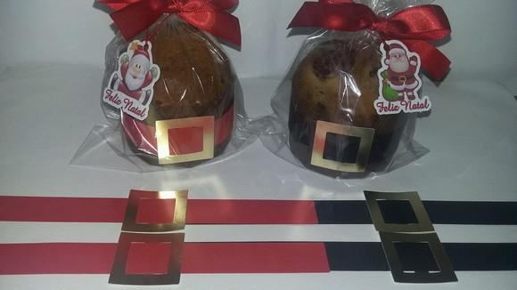 Cinta para Mini Panetone com Tag