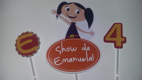 Paquinha Personalizada para Centro de Mesa Show da Luna