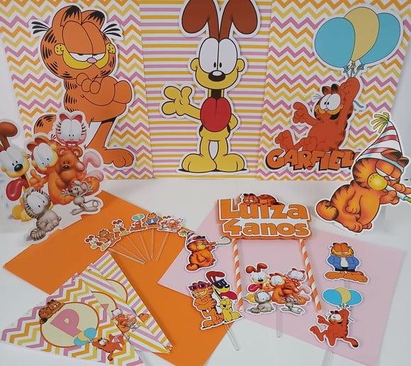 Kit Festa Só Um Bolinho Garfield 3