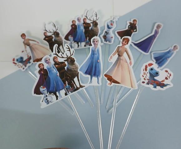 Toppers para Docinhos Frozen 2