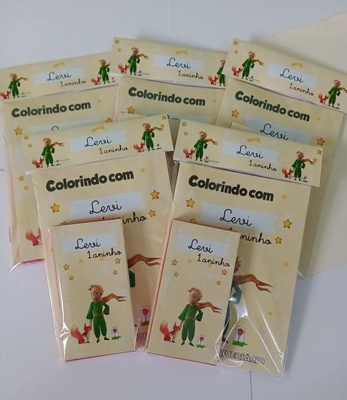 Kit Livrinho para Colorir -pequeno Príncipe 3d Filme