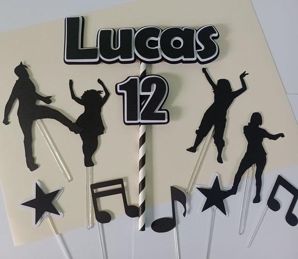 Topo de Bolo/cake Topper Balada