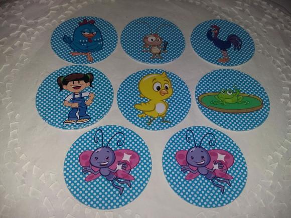 Adesivos Galinha Pintadinha
