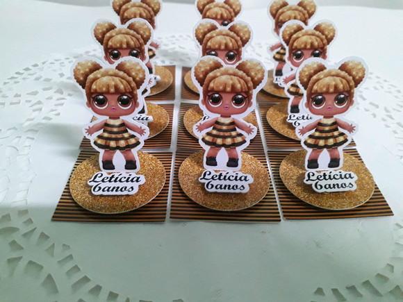 Apliques 3d Lol Queen Bee para Caixinhas de Acrílico
