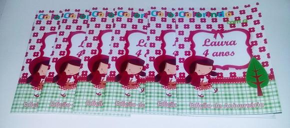 Kit Livrinho para Colorir - Chapeuzinho Vermelho