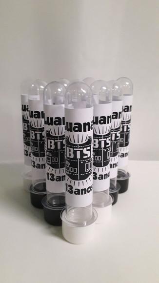 Tubetes Personalizados Bts