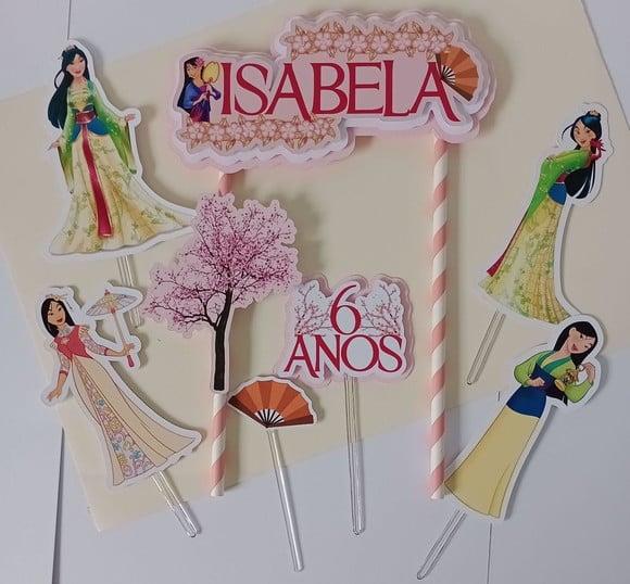 Kit Festa Princesa Mulan