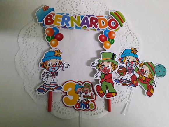 Topo de Bolo/cake Topper Patati Patatá