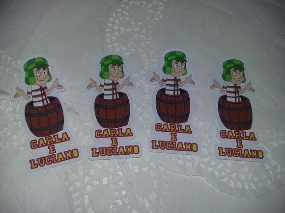 Apliques para Tubetes Personalizados Chaves