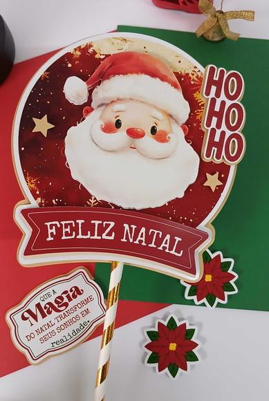 Topo de Bolo Natal