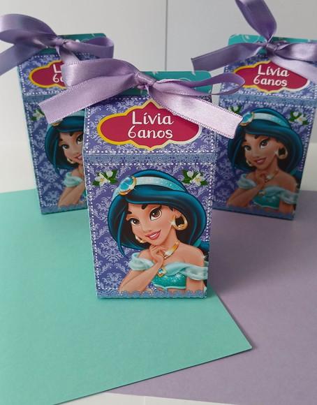 Caixa Milk - Princesa Jasmine 2
