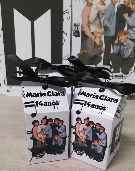 Caixa Milk - Banda BTS