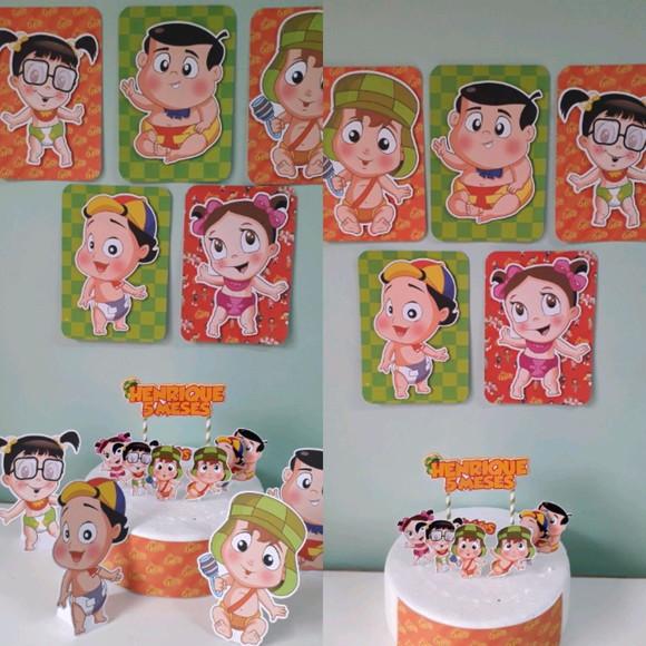 Kit Festa Só Um Bolinho Turma Chaves Baby