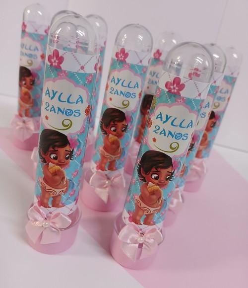 Tubetes Personalizados Moana Baby
