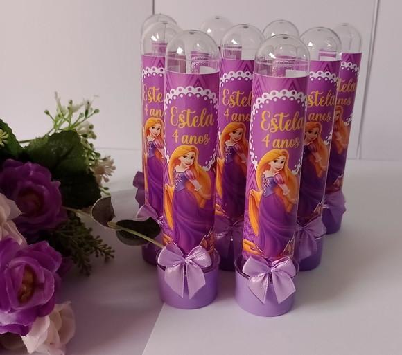 Tubetes Personalizados Princesa Rapunzel