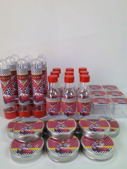 Kit Personalizado 40 Pçs - Carros Disney