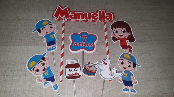 Topo de Bolo/Cake Topper Luccas Neto 2