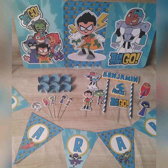 Kit Festa Só Um Bolinho Jovens Titãs