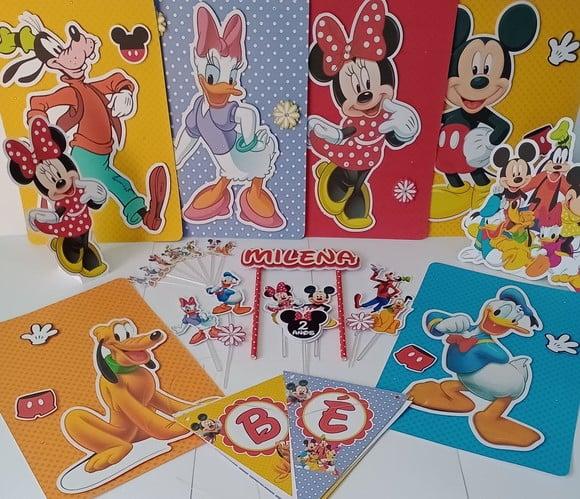 Kit Festa Só Um Bolinho Turma do Mickey 3