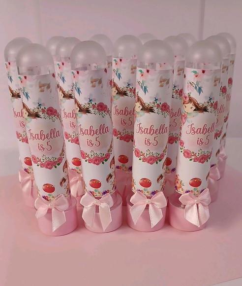 Tubetes Personalizados Jardim das Fadas