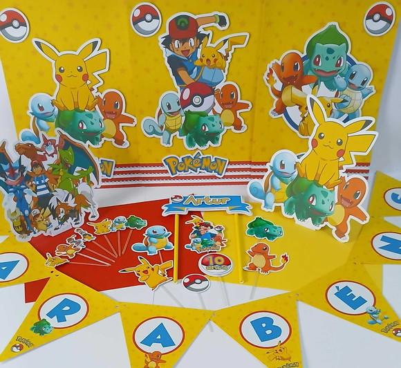 Kit Festa Só Um Bolinho Pokémon