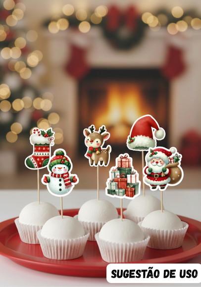 Toppers para Docinhos Natal 2