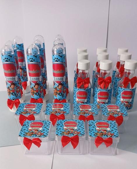 Kit Festa Personalizado Patrulha Canina 60 Peças