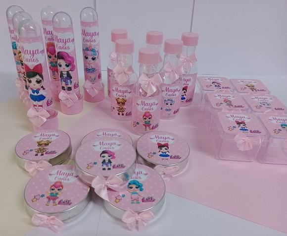 Kit Festa Personalizado Lol - 40 Peças