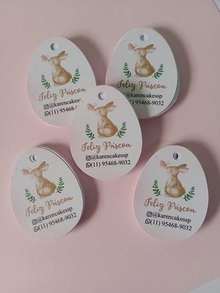 Tags Páscoa Personalizadas