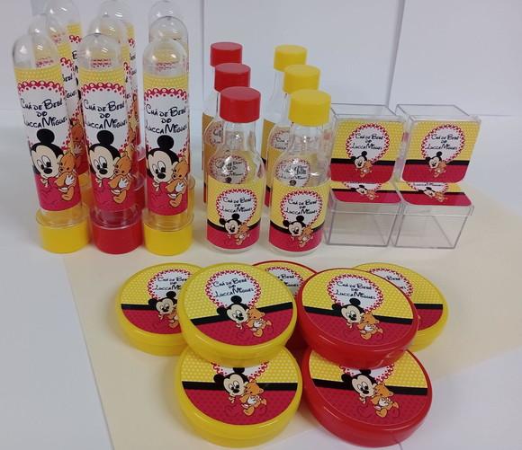 Kit Personalizado Mickey Baby 2- 80 Peças
