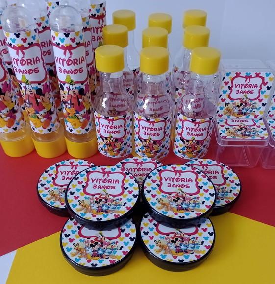 Kit Personalizado Turma do Mickey- 80 Peças