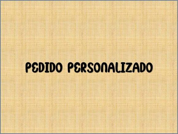 Pedido Personalizado Apliques Minnie Rosa e Dourado