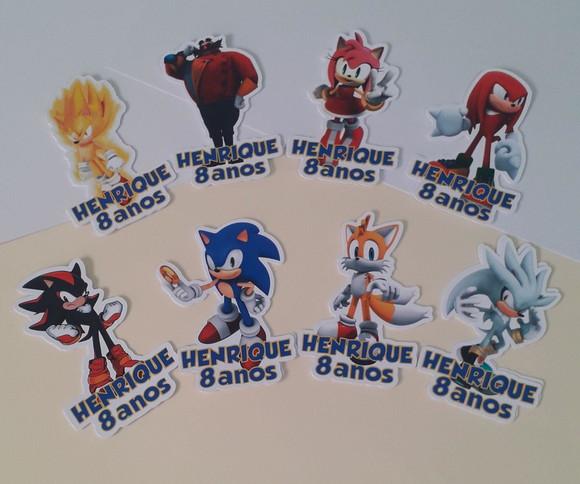 Apliques para Tubetes Sonic