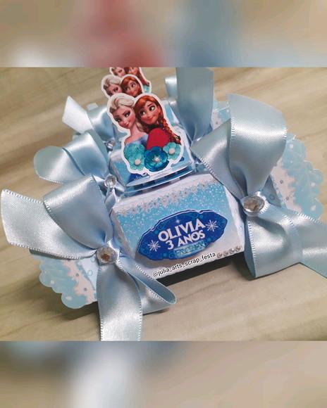 Caixa Bala Luxo Frozen