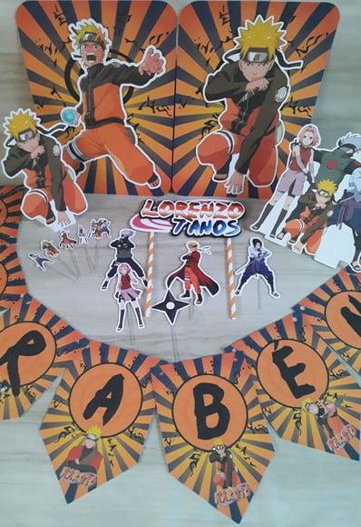 Kit Festa Só Um Bolinho Naruto
