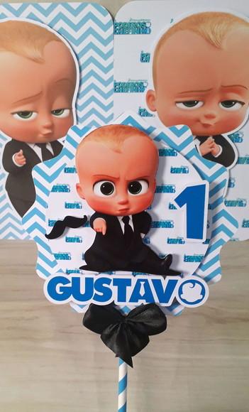 Topo de Bolo/Cake Topper O Poderoso Chefinho 2