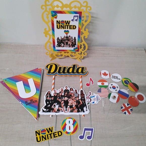 Kit Festa Só Um Bolinho Now United