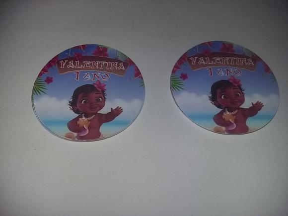 Rótulo Água Ouro Fino Moana Baby