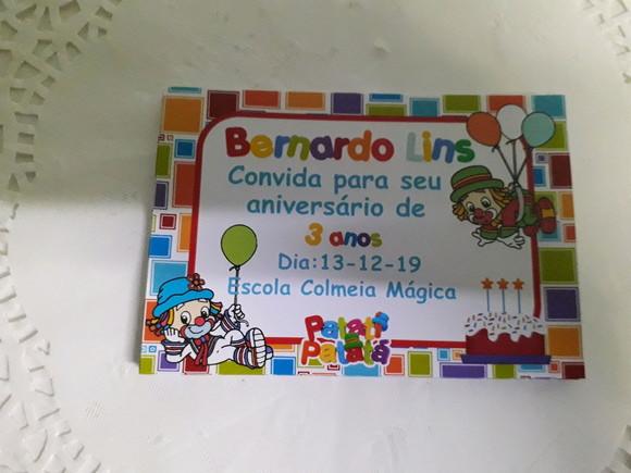 Convite Personalizado Patati Patatá