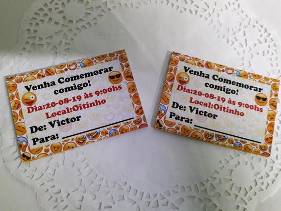 Convite Personalizado Emotions
