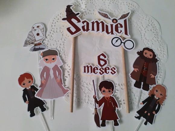 Topo De Bolo Harry Potter