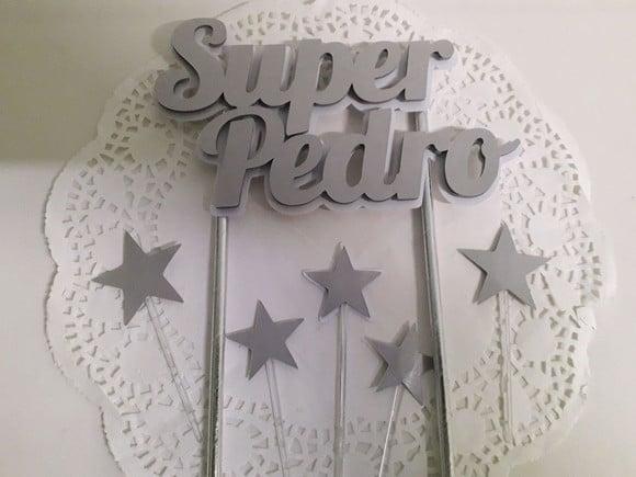 Topo de Bolo/Cake Topper Dia dos Pais 1